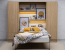 GENIUS GS-SZ-S Wardrobe with drawers,hanger and shelf