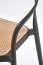 K530 Chair Black / Natural