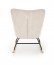 BELMIRO Rocking chair cream