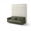 BED BC-35 Sofa for the BC-13 wallbed (Green Lukka 38)