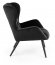 TYRION Armchair black 