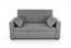 PAULINIO folding sofa color: grey