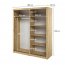 ArtiAR -03 Oak artisan Sliding door wardrobe 180cm