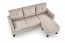 GERSON sofa with ottoman, color: beige