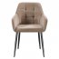 Light Brown Velvet Chair