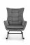 BAZALTO Rocking chair grey