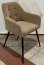 Light Brown Velvet Chair