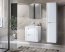 FIJI WHITE 82-80-D-2S Cabinet Under Washbasin 