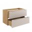 Ocean Beige 82-90-2S Cabinet Under Washbasin 90 cm 2 Drawers