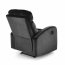 WONDER recliner with rocking function, black