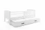 Cubus 2 Bed with two mattresses 200x90 white/white