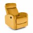 WONDER recliner кресло с функцией покачивания, mustard