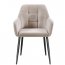 Taupe Velvet Chair