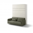 BED BC-19 Sofa for the BC-12 wallbed (Green Lukka 38)