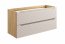 Ocean Beige 82-120-2S Cabinet Under Washbasin 120 cm 2 Drawers