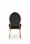 K556 Chair black / gold