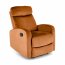 WONDER recliner Relaxsessel, Ruhesessel Mit Wippfunktion,cinnamon