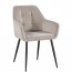 Taupe Velvet Chair