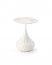 VERDE Coffee table white marble / white