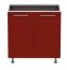 Standard D2D80 80 cm Gloss acrylic Base cabinet