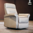 DM03002 Armchair with electro recliner (Taupe Brown)