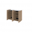 EASY EA-04 Additional shelves for chests EA-01,EA-02,EA-03 (2 pcs) oak scandi