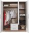 SmartSystem SRL2 Kleiderschrank mit Spiegel