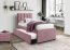 RUSSO-90x200 Bett,rosa