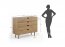 Simona PRHSIM01 Chest of drawers,solid oak