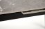 FELIX Dining table (extendable) gray marble / black