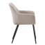 Taupe Velvet Chair