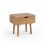 Simona PRHSIM08 Bedside,solid oak