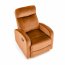 WONDER recliner Relaxsessel, Ruhesessel Mit Wippfunktion,cinnamon