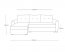JACK Corner sofa Universal L/R (Primo 8802 Black)