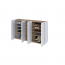 EASY EA-05 Additional shelves for chests EA-01,EA-03 (2 pcs) oak scandi