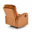 WONDER recliner Relaxsessel, Ruhesessel Mit Wippfunktion,cinnamon