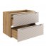 Ocean Beige 82-80-2S Cabinet Under Washbasin 80 cm 2 Drawers