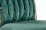 K436 Chair dark green/gold