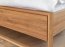 Adria- PRHADRIA160x200DO+ST160x200 Oiled oak Massivholz Bett