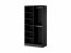 Sanbox Flutes Black Kleiderschrank