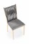 K436 Chair grey/gold