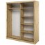 ArtiAR -03 Oak artisan Sliding door wardrobe 180cm