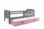 Cubus 2 Bed with two mattresses 200x90 white/pink