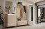 TREND TG-01 Wardrobe with LED lighting,Beige sand/black