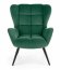 TYRION Armchair dark green