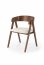 K562 Armchair Walnut / Light Beige