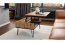 HAIRPIN S-90 Coffee table,Artisan Oak/Black Matt