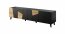 ETNA- RTV 200 TV cabinet Schwarze Matte/Eiche craft