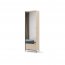 TREND TG-01 Wardrobe with LED lighting,Beige sand/black