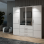 Bali/ D4 Wardrobe with mirror (white)